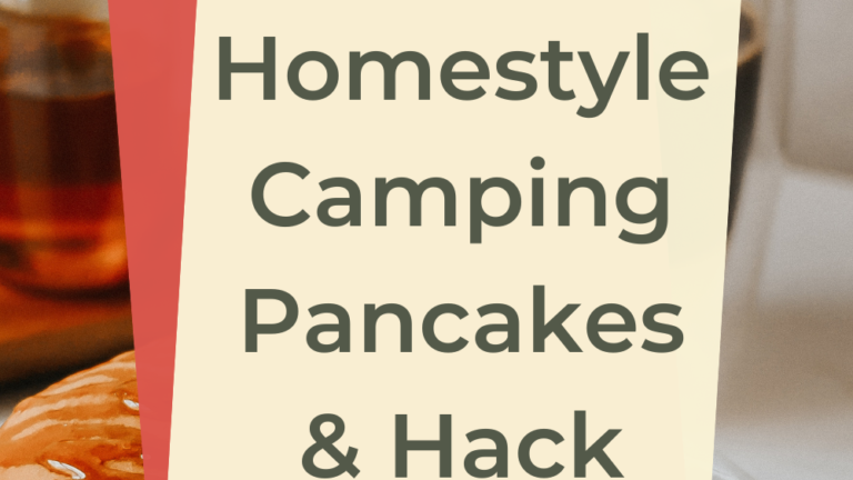Simple, Homestyle Camping Pancakes & Hack