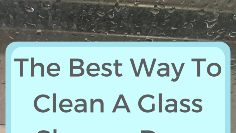 The Best Way To Clean A Glass Shower Door